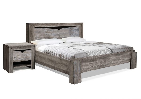 Спальня Гарда (кровать 1,8 м.; шкаф 5-ти дв., комод) сосна джексон