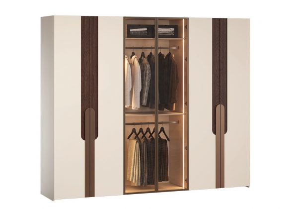 Спальня Диана (кровать 1.8 м.; шкаф 6-ти дв.; комод) венге/крем